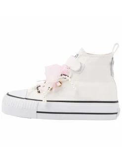 Sneaker Kaya mid in cremeweiss