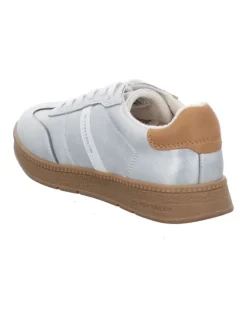 Sneaker Low in Silber