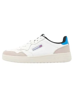 Sneaker Noors in weiss/kobaltblau/schwarz