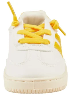 Sneaker Streifen in gelb