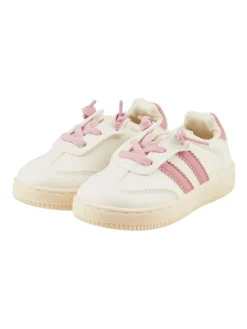 Sneaker Streifen in rosa