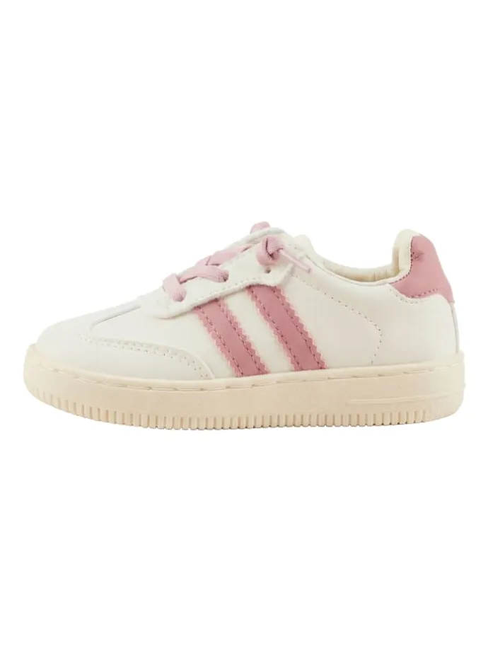 Sneaker Streifen in rosa