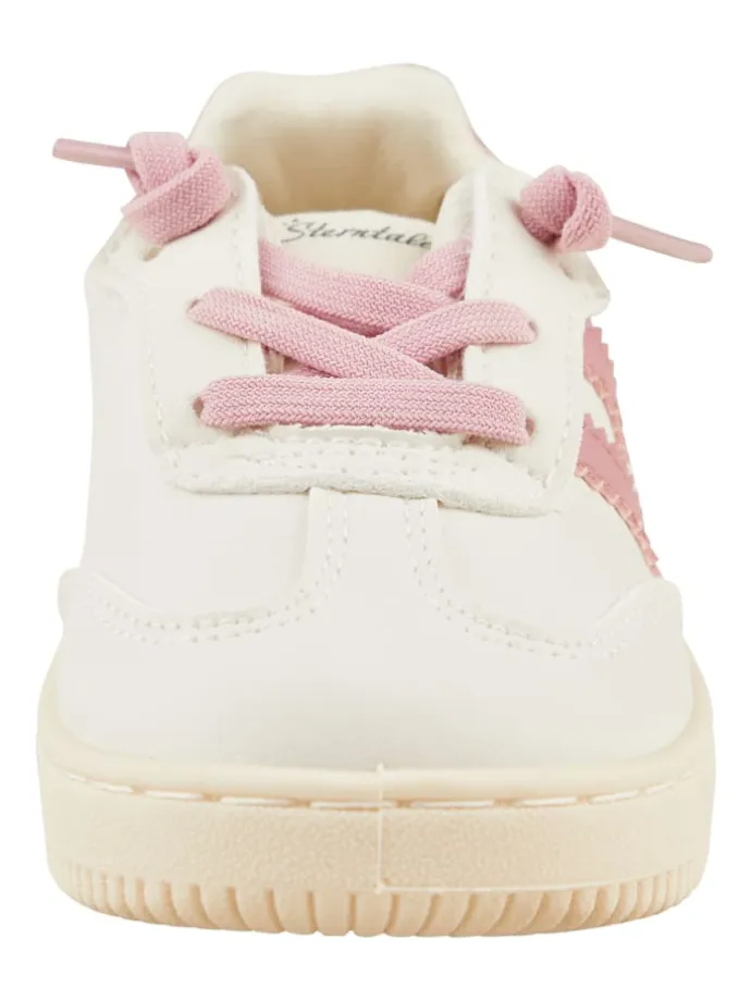 Sneaker Streifen in rosa