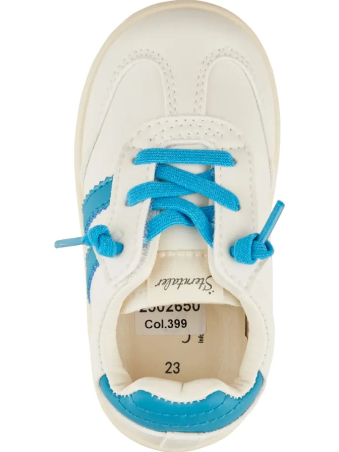 Sneaker Streifen in samtblau