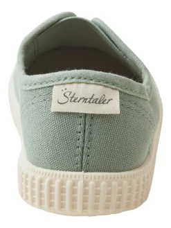 Sneaker uni in grün