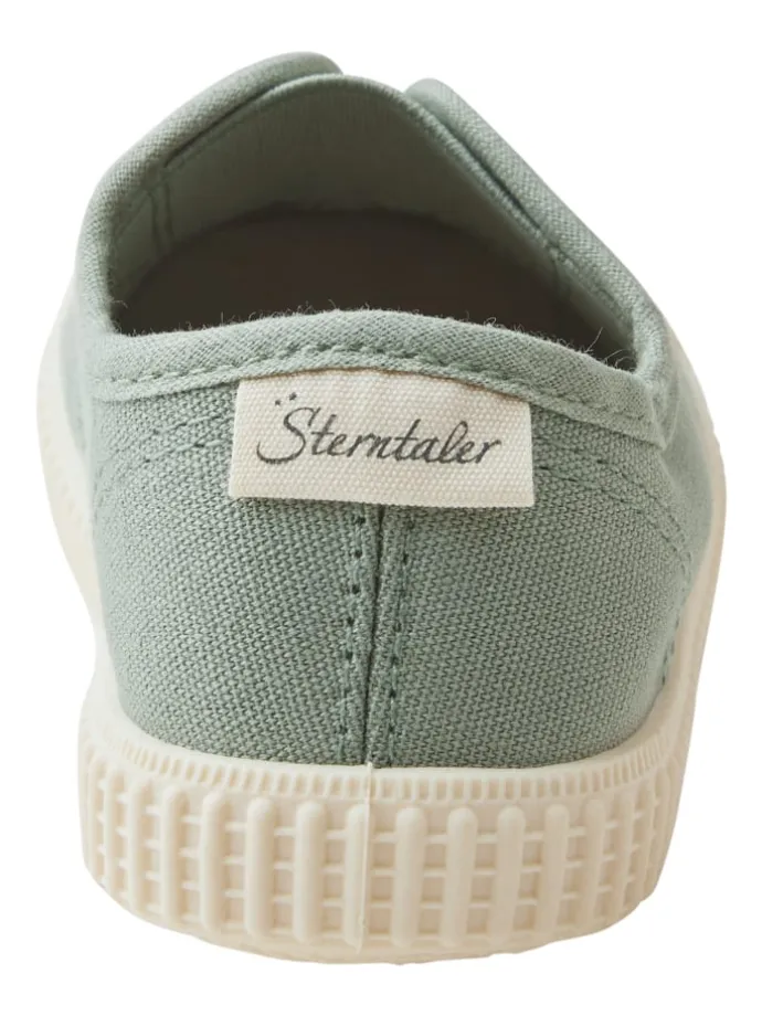 Sneaker uni in grün