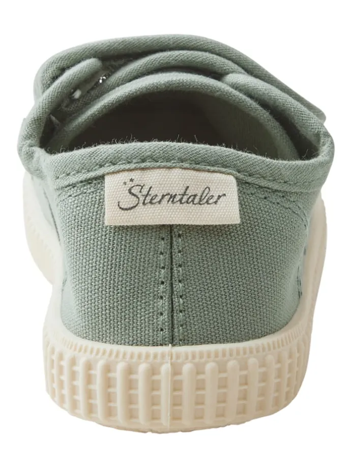 Sneaker uni in grün