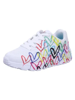 Sneaker UNO LITE - SPREAD THE LOVE in Weiß/bunt