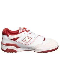 Sneakers "550" in Weiß/ Rot