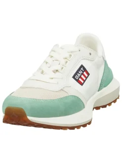 Sneakers "Abrilake" in Türkis/ Creme