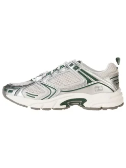 Sneakers "ARCHIVE'97" in Silber/ Grün