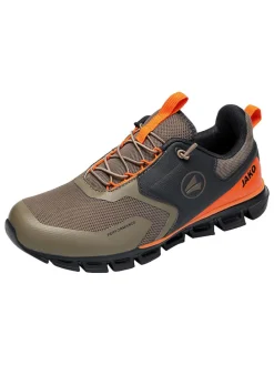 Sneakers "Arcus" in Khaki/ Orange