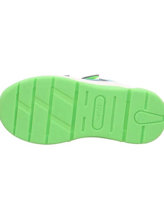 Sneakers "Cooper" in Blau/ Grün/ Weiß