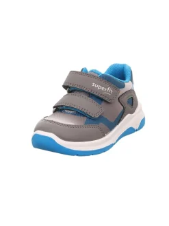 Sneakers "Cooper" in Grau/ Weiß/ Blau