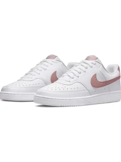 Sneakers "Court vision low next nature" in Weiß/ Rosa