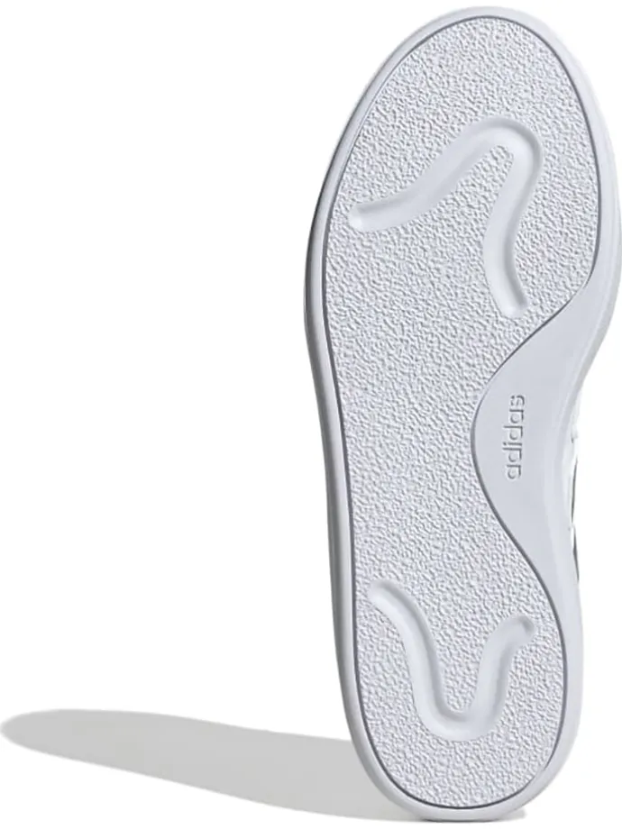 Sneakers "Courtblock" in Weiß/ Silber