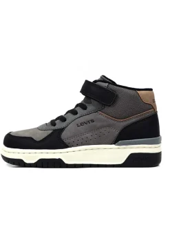 Sneakers "Dereck" in Grau/ Schwarz