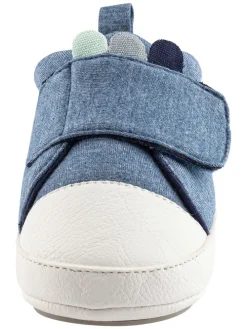 Sneakers "Dinozacken" in Blau/ Weiß