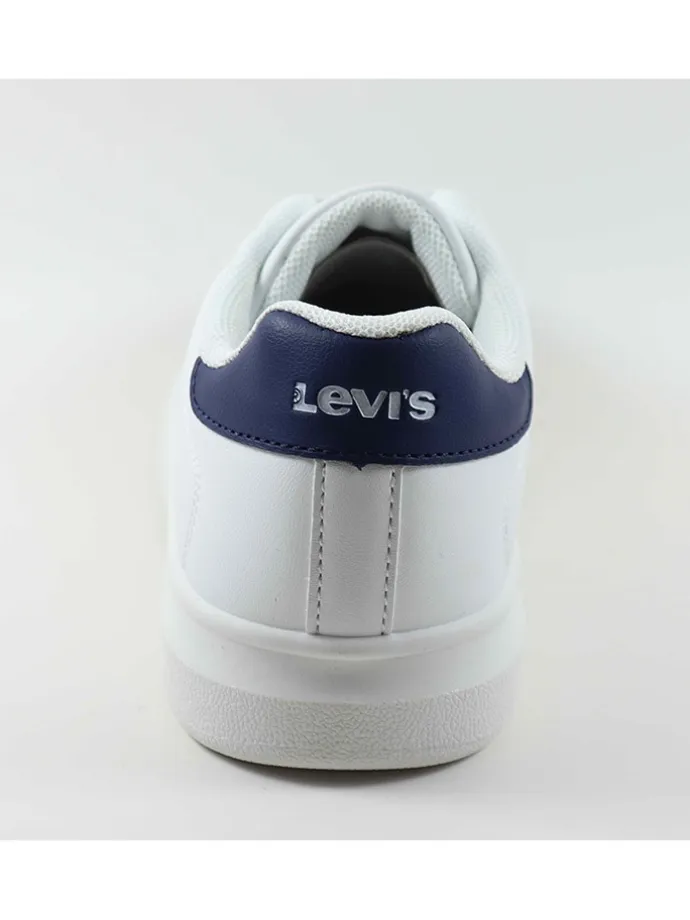 Sneakers "Ellis" in Weiß/ Dunkelblau