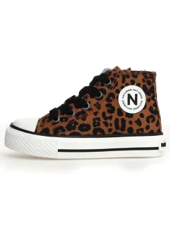 Sneakers in Beige/ Braun