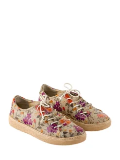 Sneakers in Beige/ Bunt