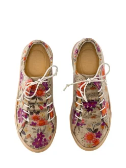 Sneakers in Beige/ Bunt