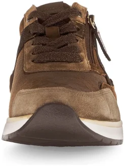 Sneakers in Braun/ Lila