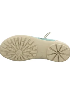 Sneakers in Creme/ Türkis