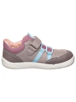 Sneakers in Grau/ Hellblau/ Rosa