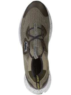 Sneakers in Khaki/ Schwarz