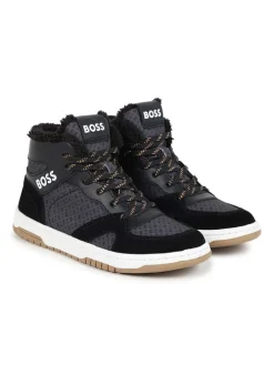 Sneakers in Schwarz/ Dunkelblau