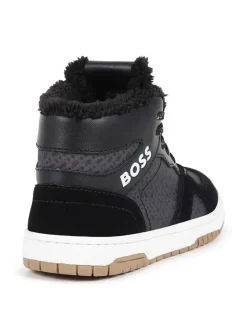 Sneakers in Schwarz/ Dunkelblau