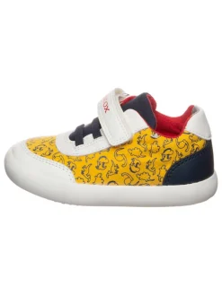 Sneakers in Weiß/ Gelb