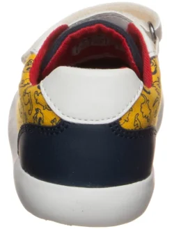 Sneakers in Weiß/ Gelb