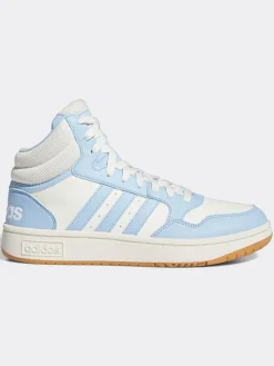 Sneakers in Weiß/ Hellblau