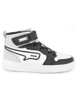 Sneakers in Weiß/ Schwarz