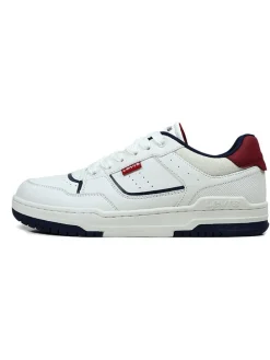 Sneakers "John" in Weiß/ Dunkelblau