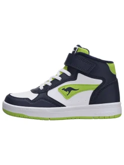 Sneakers "Jumbo" in Dunkelblau/ Grün/ Weiß