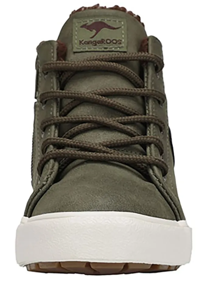 Sneakers "KaVu I" in Dunkelgrün