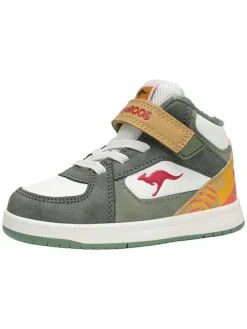 Sneakers "K-CPI Kalino Mid EV" in Weiß/ Gelb/ Grün