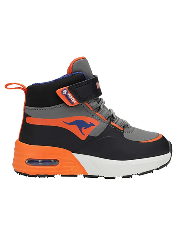 Sneakers "K-XI Creed" in Grau/ Orange/ Schwarz