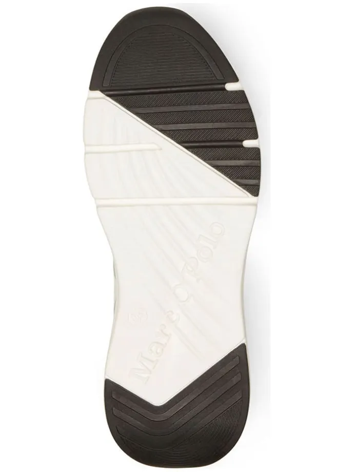 Sneakers "Leila" in Weiß/ Silber