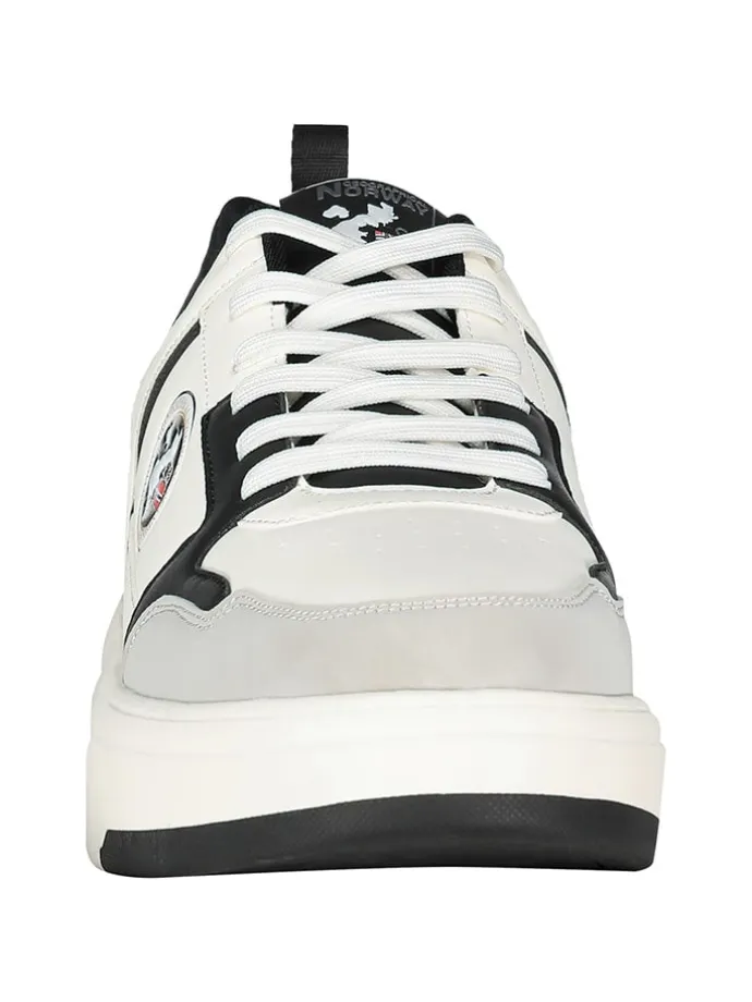 Sneakers "Oasis" in Weiß/ Grau