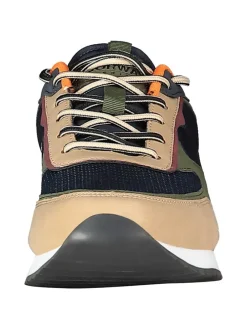 Sneakers ''Olyno'' in Beige/ Khaki/ Schwarz