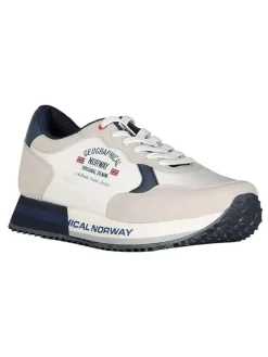 Sneakers "Ostyle" in Beige/ Weiß