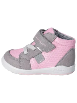 Sneakers "Paco S" in Grau/ Rosa