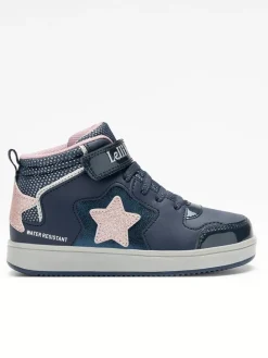 Sneakers "Rosa" in Dunkelblau/ Rosa