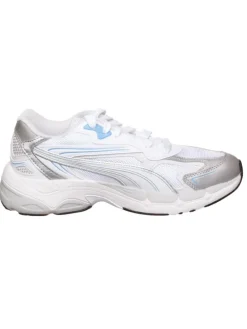 Sneakers "Teveris NITRO Noughties" in Silber/ Weiß/ Hellblau