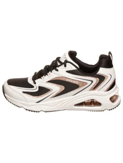 Sneakers "Tres-Air UNO" in Weiß/ Schwarz/ Gold