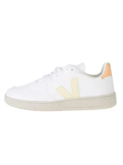 Sneakers "V 10" in Weiß/ Orange